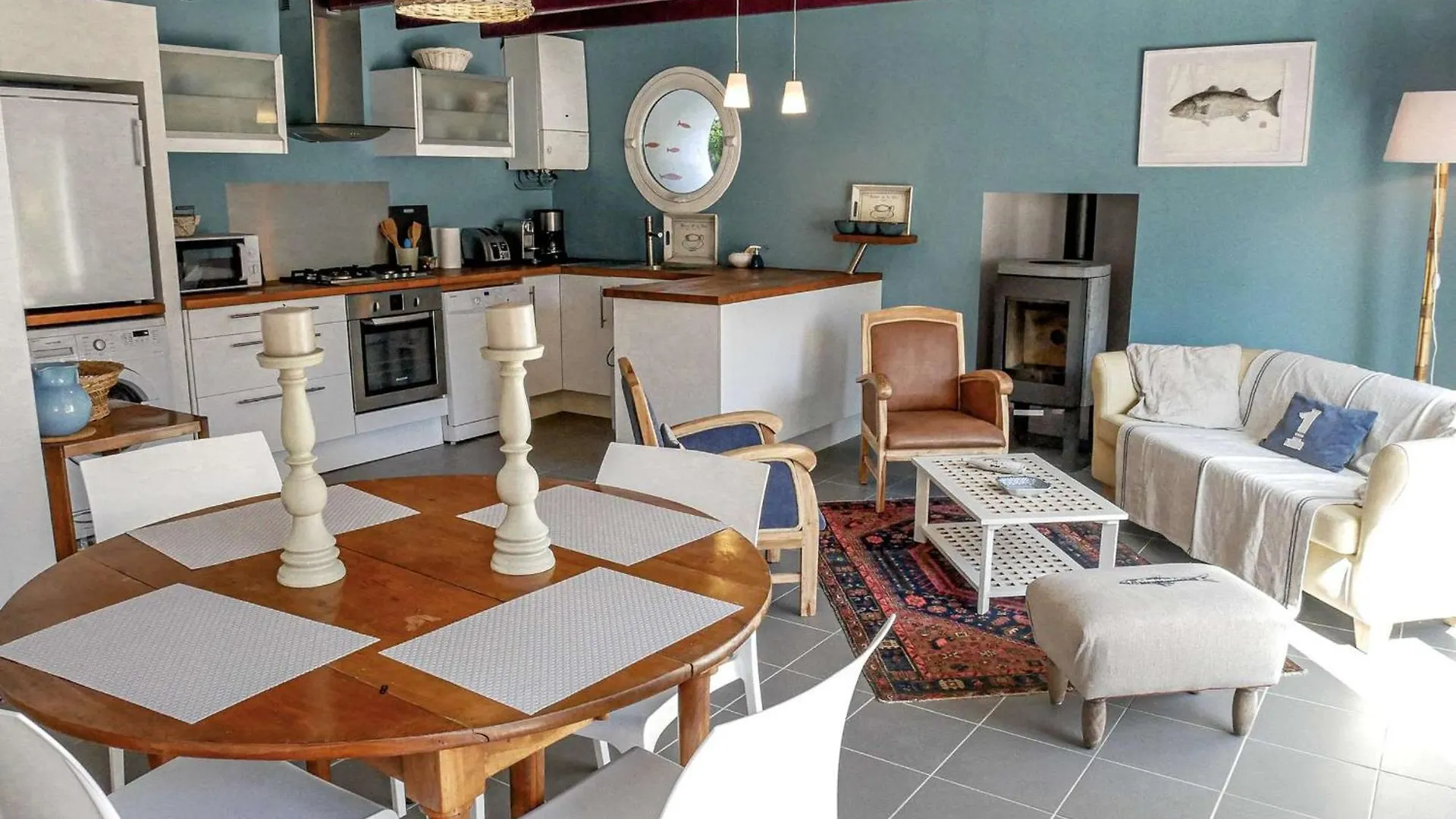 Villa Etel - Maison Renovee 4 Pers. Avec Jardin, Terrasse Et Parking - Fr-1-479-214