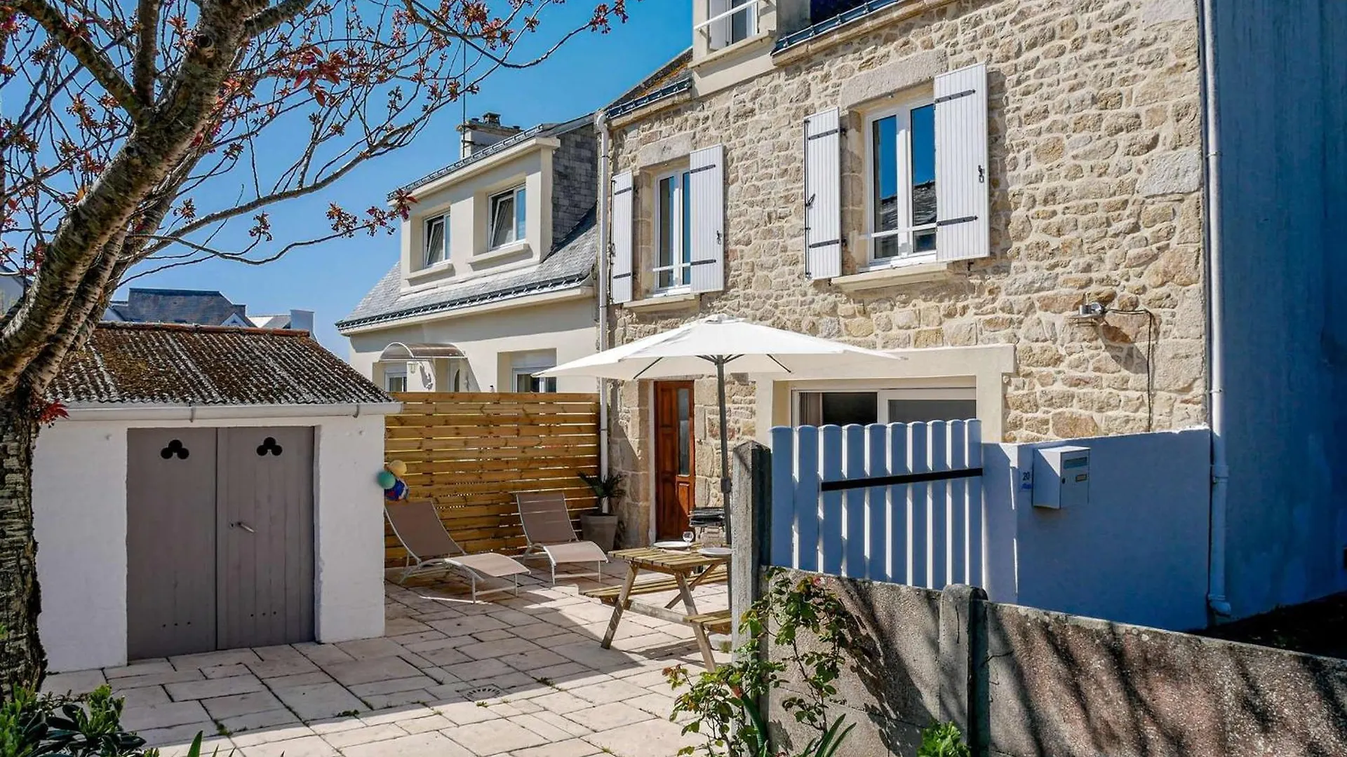 Etel - Maison Renovee 4 Pers. Avec Jardin, Terrasse Et Parking - Fr-1-479-214 location